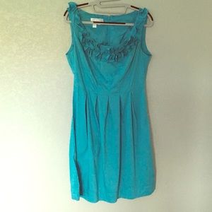 Like new turquoise London Times cocktail dress